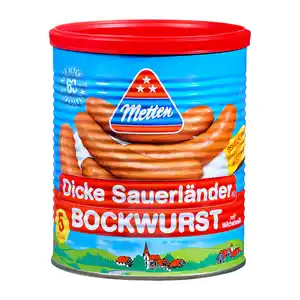 METTEN Dicke Sauerländer Bockwurst