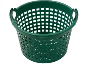Floraworld Kartoffelkorb Classic 22 L rund grün