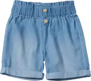 ALANA Shorts aus Denim mit Holzknöpfen, blau, Gr. 104, 1 St