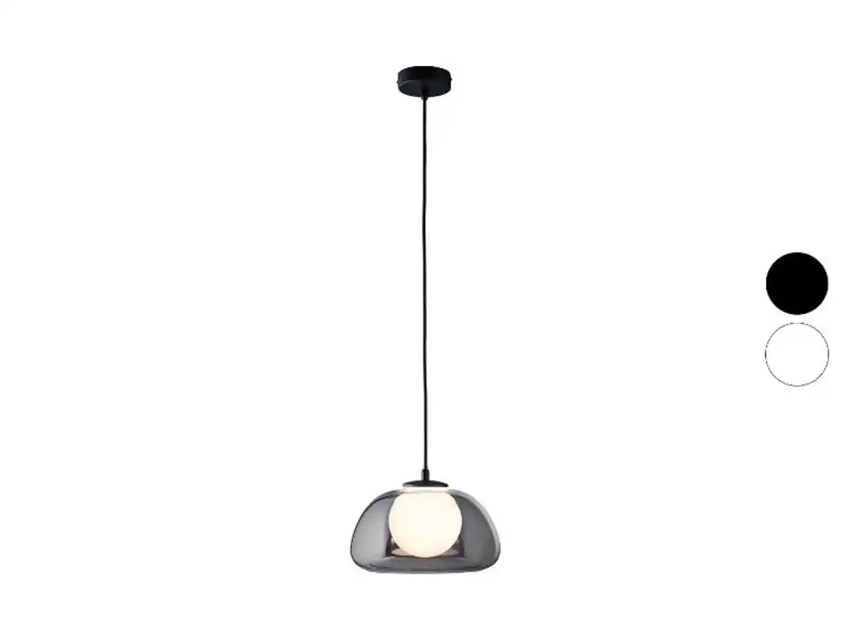 Bild 3 von LIVARNO HOME LED-Pendelleuchte, Lampenschirm aus hochwertigem Glas