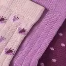 Bild 2 von ALANA Socken mit Ripp-Struktur, lila, Gr. 19/22, 3 St