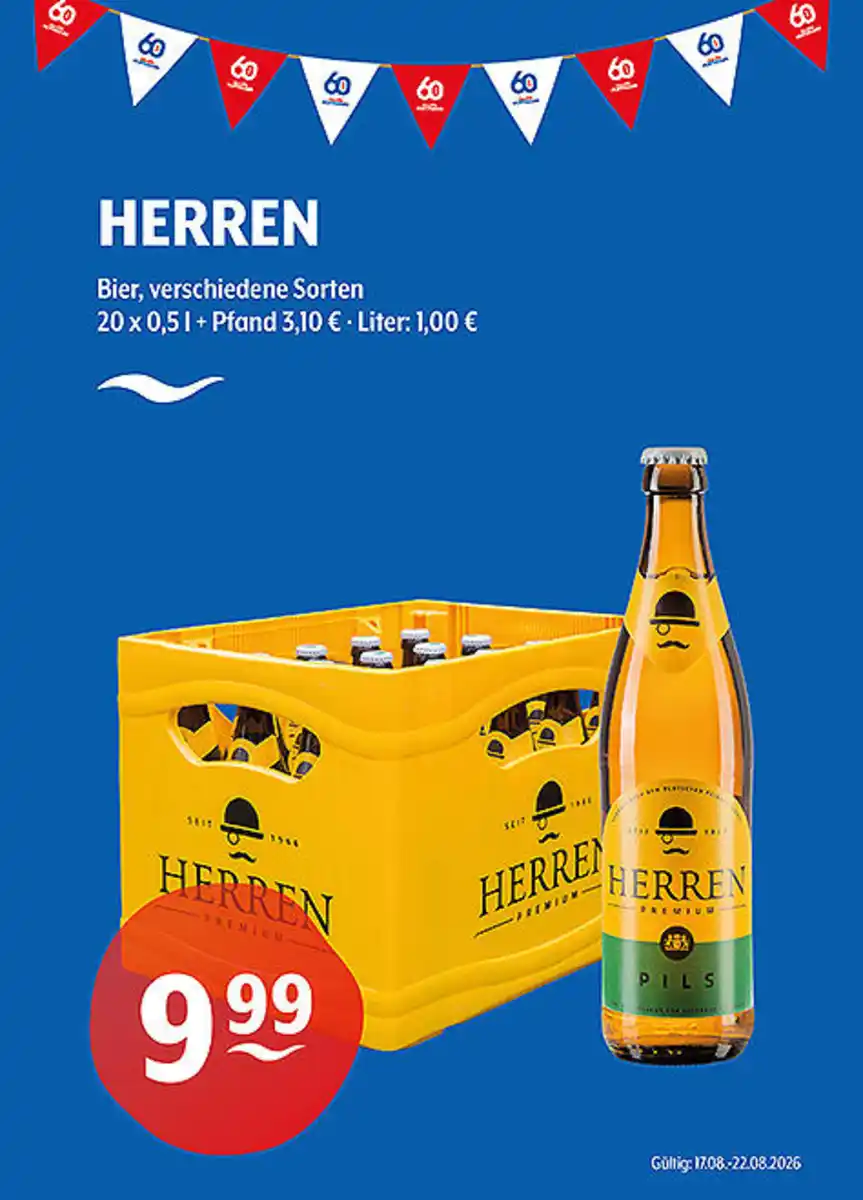 Bild 1 von HERREN Bier verschiedene Sorten