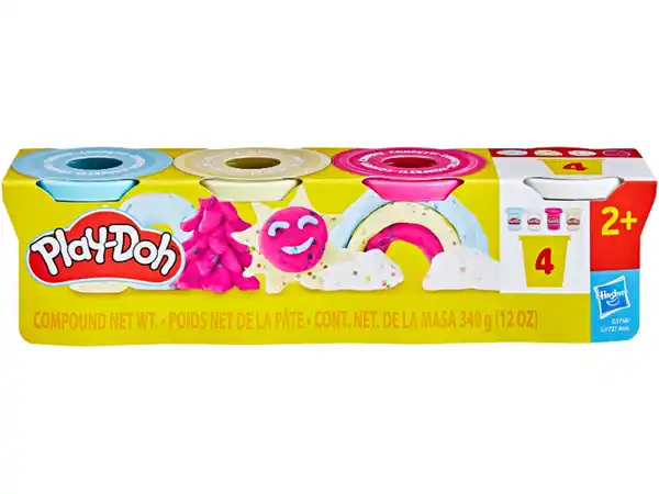 Bild 3 von Play-Doh Play Doh Knete Glitzer Schimmer,  4 St