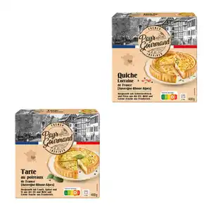 PAYS GOURMAND Tarte / Quiche