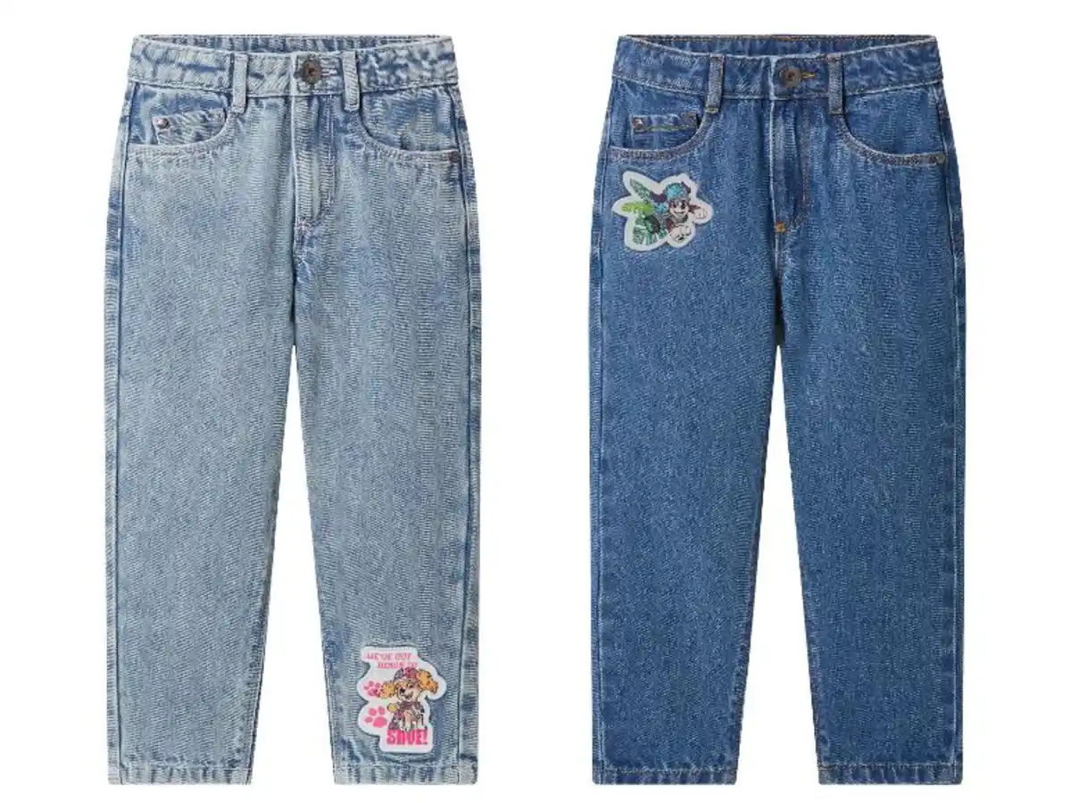 Bild 3 von LUPILU® Kinder Jeans, Relaxed Fit