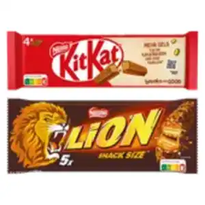 Nestlé Kitkat oder Lion Riegel Multipack