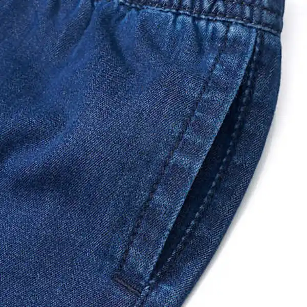 Bild 3 von ALANA Jeansshorts mit Kirsch-Stickerei, blau, Gr. 98, 1 St
