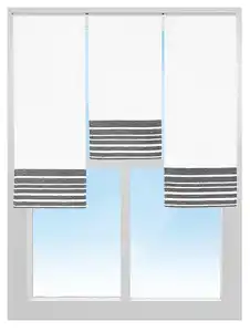Miniflächenvorhang 3er Set