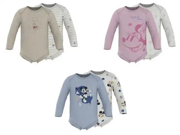 Bild 3 von LUPILU® Baby Bodys, 2 Stück