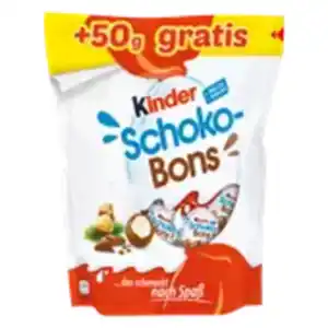 kinder Schoko-Bons + 50 g gratis