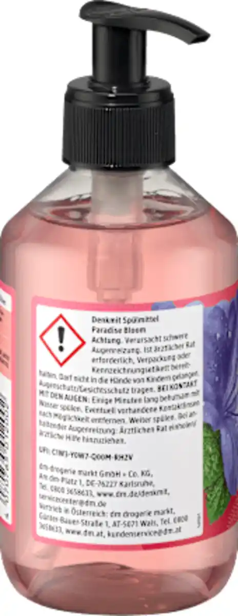 Bild 3 von Denkmit Spülmittel Paradise Bloom, 300 ml