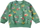 Bild 1 von ALANA Sweatshirt mit Baustellen-Muster, grün, Gr. 74, 1 St