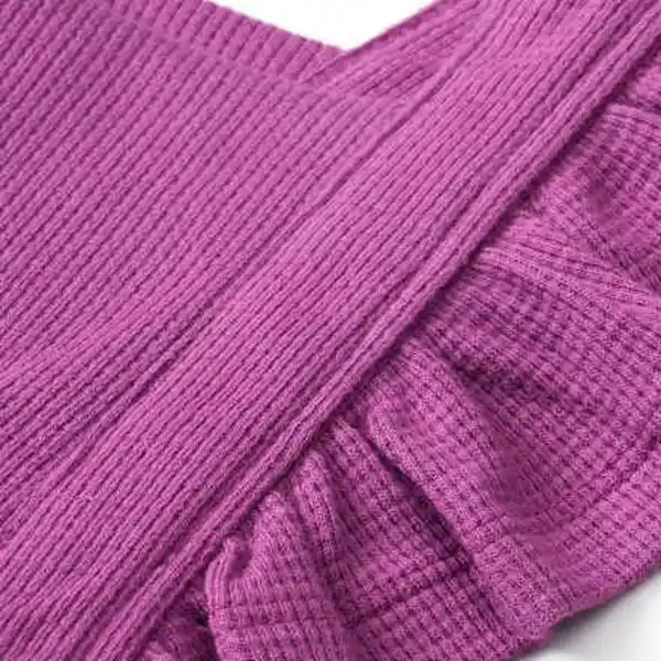 Bild 3 von ALANA Kleid mit Waffel-Struktur, lila, Gr. 104, 1 St