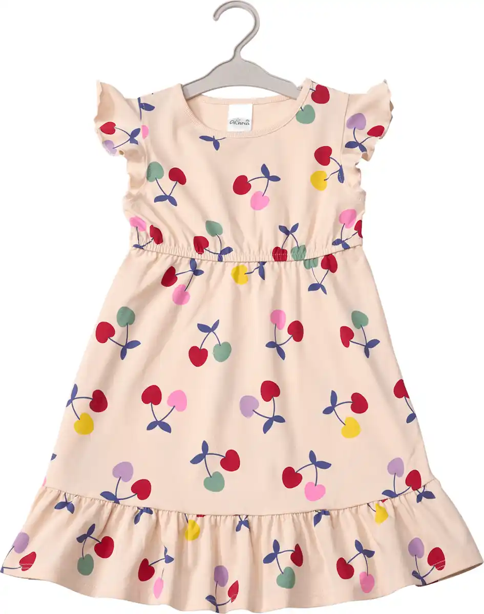 Bild 1 von ALANA Kleid Pro Climate mit Kirsch-Muster, beige, Gr. 98, 1 St