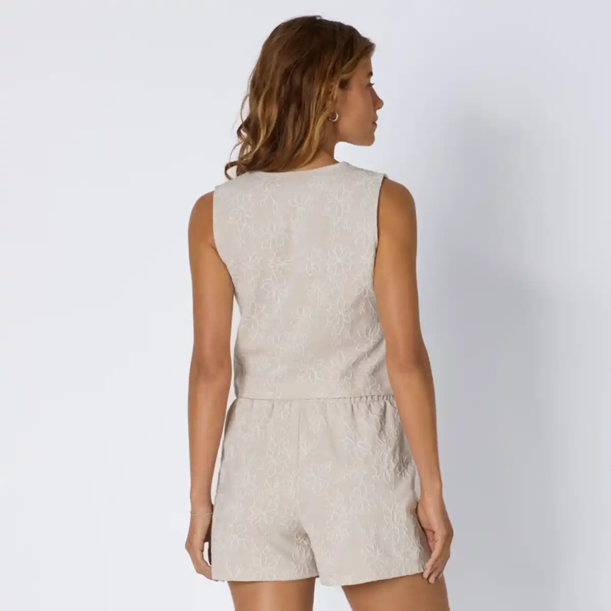Bild 4 von Damen-Jacquard-Weste mit V-Ausschnitt