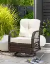 Bild 2 von Gartensessel mit Dreh- und Schaukelfunktion, ca. 70 x 73 x 89 cm