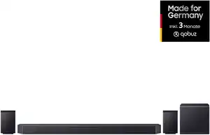 HW-Q995GH Soundbar + Subwoofer + Surround titan schwarz