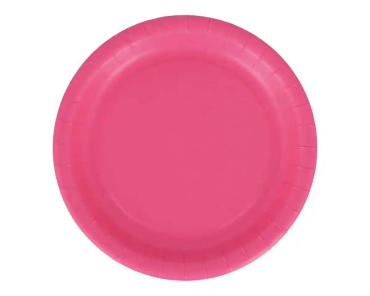 Bild 1 von Pappteller, pink, Ø = 23 cm, 10 Stück