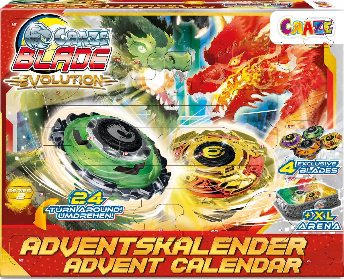 Bild 1 von CRAZE Adventskalender Blade 2026