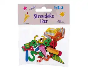 Streudeko 12er Schule Holz