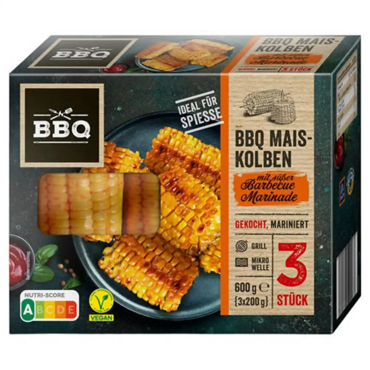 Bild 1 von Marinierter Grillmais 600 g, BBQ