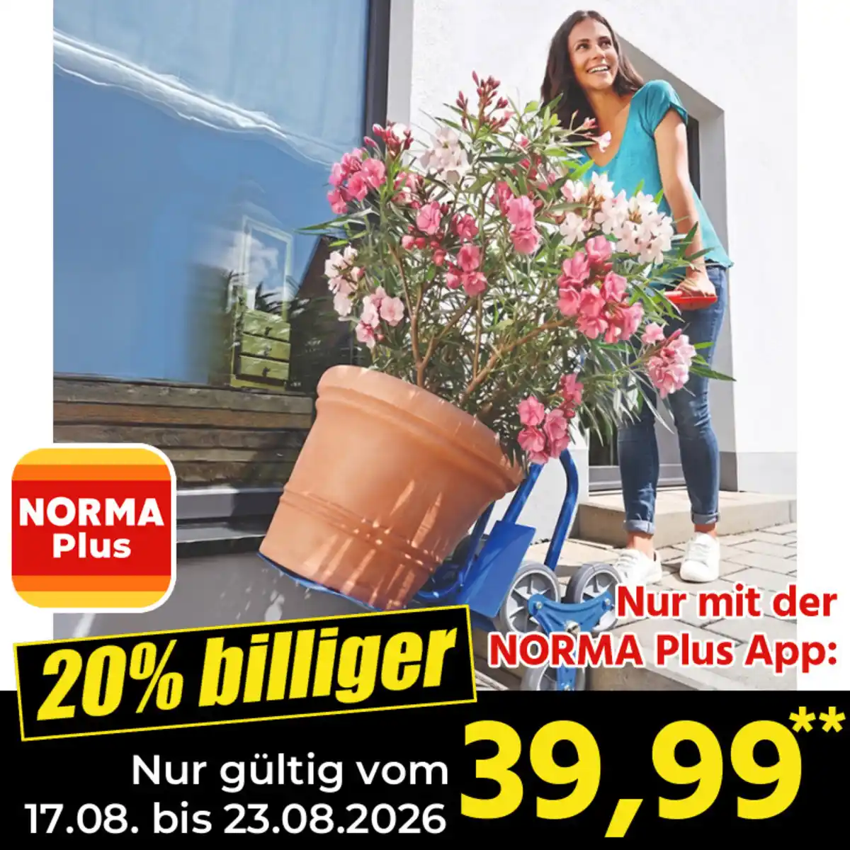 Bild 1 von Kraft Werkzeuge Sicherheitsgeprüfte Treppen-Transportkarre