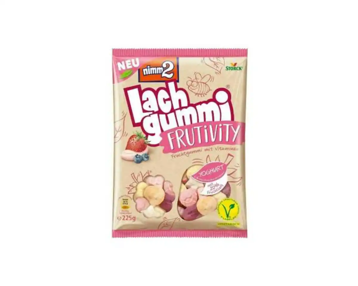 Bild 1 von nimm2 Lachgummi Frutivity Yoghurt, 225 g
