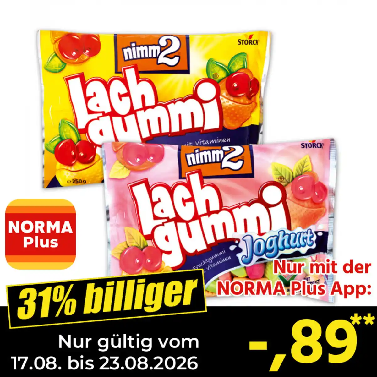 Bild 1 von Nimm2 Lachgummi Lachgummi