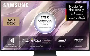 GQ48S95HAE 120 cm (48") OLED Vision AI Smart TV graphitschwarz, 4K Ultra HD, 120 Hz, Sprachsteuerung
