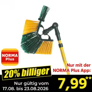 Powertec Garden Eck- und Dachrinnenbesen