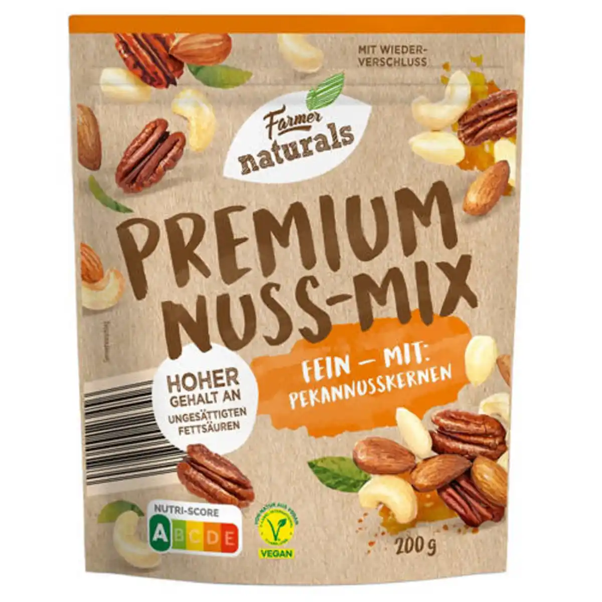 Bild 1 von FARMER NATURALS Premium Nuss-Mix 200 g, Fein