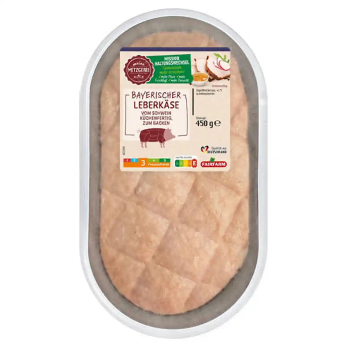 Bild 1 von MEINE METZGEREI Leberkäse 450 g