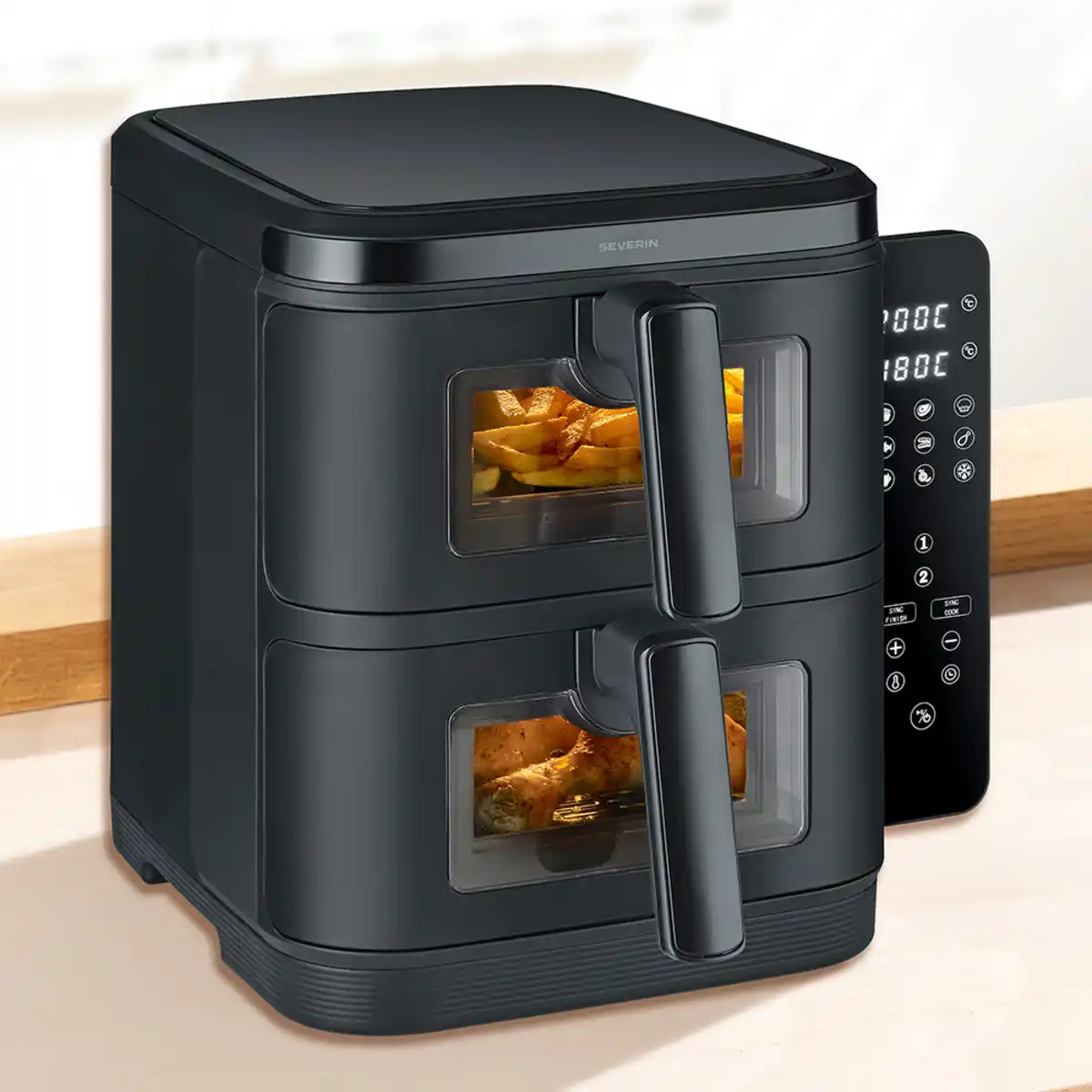 Bild 3 von Heißluftfritteuse "S-Fry Duo Stack"