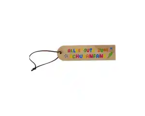 Lesezeichen Holz Lesen macht Spaß, 15 cm