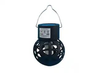novooo Laterne Solar Lampe, schwarz