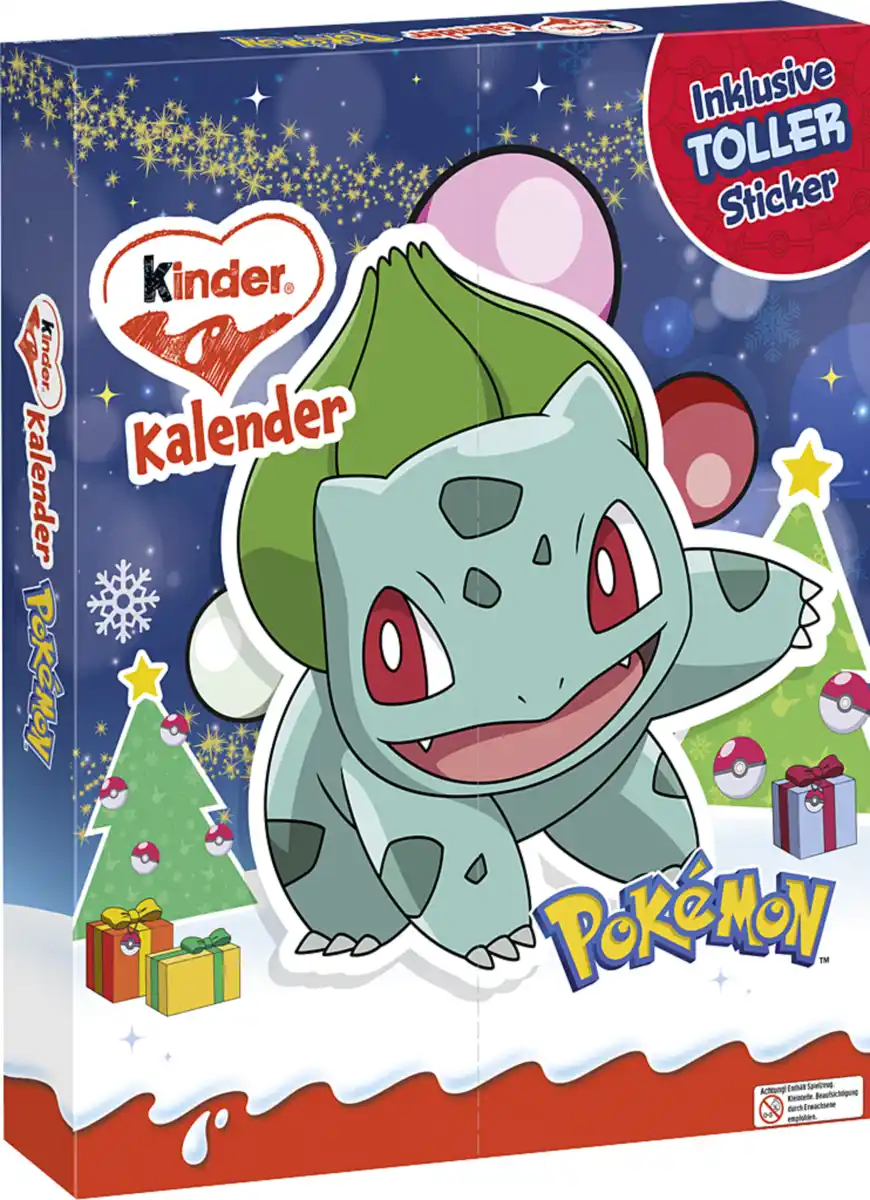 Bild 4 von Ferrero Kinder Pokémon Adventskalender 2026