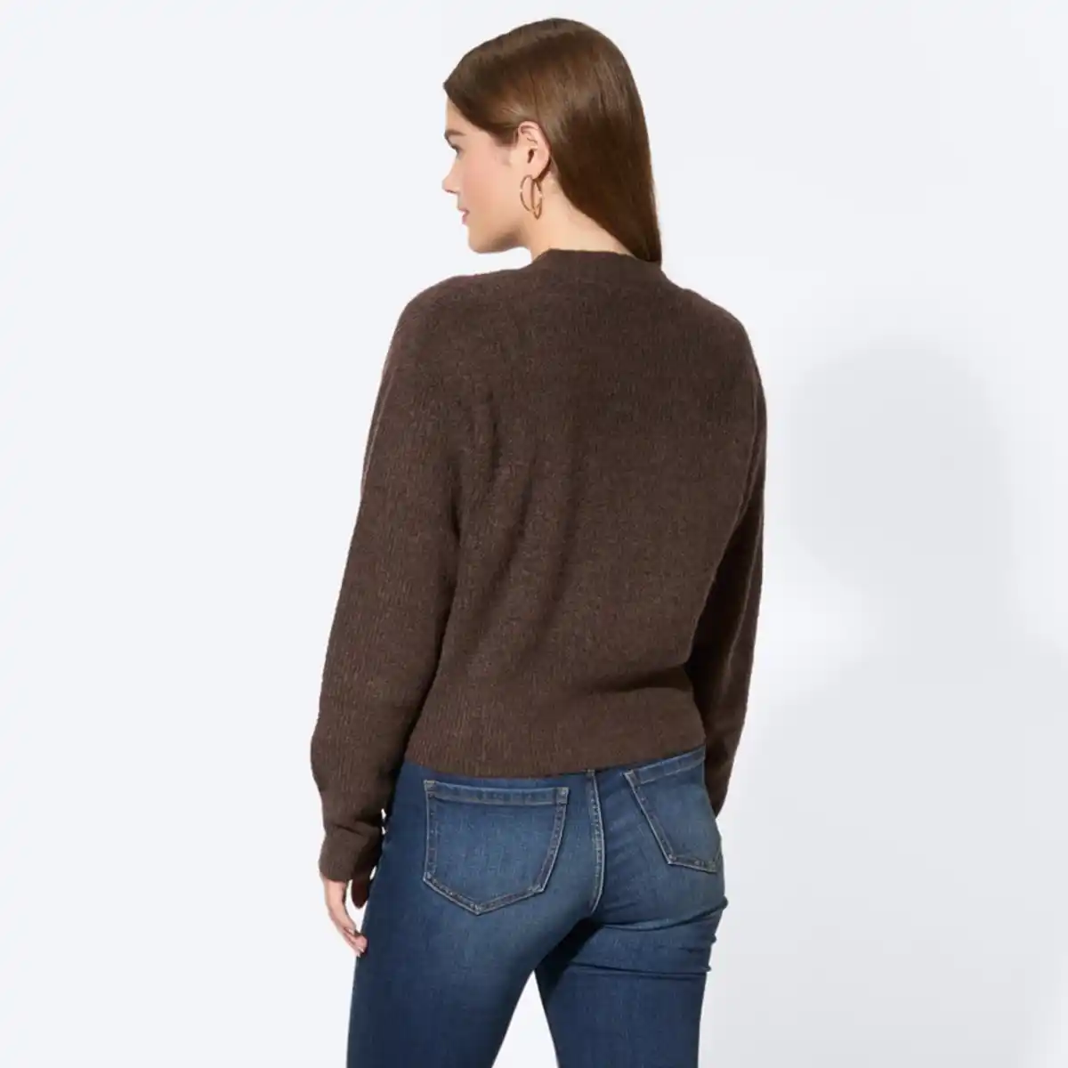 Bild 4 von Damen-Cardigan mit Herzknöpfen