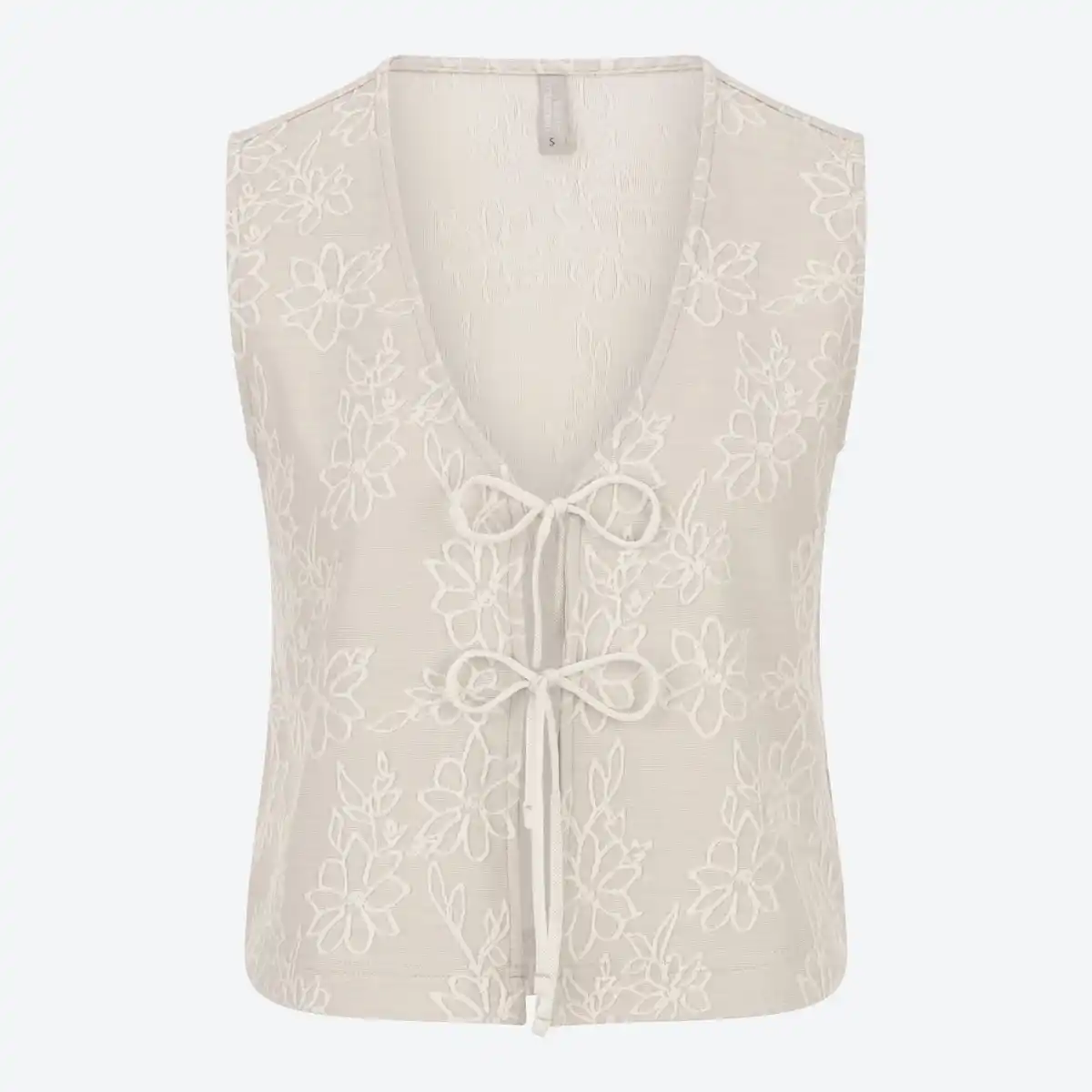 Bild 3 von Damen-Jacquard-Weste mit V-Ausschnitt