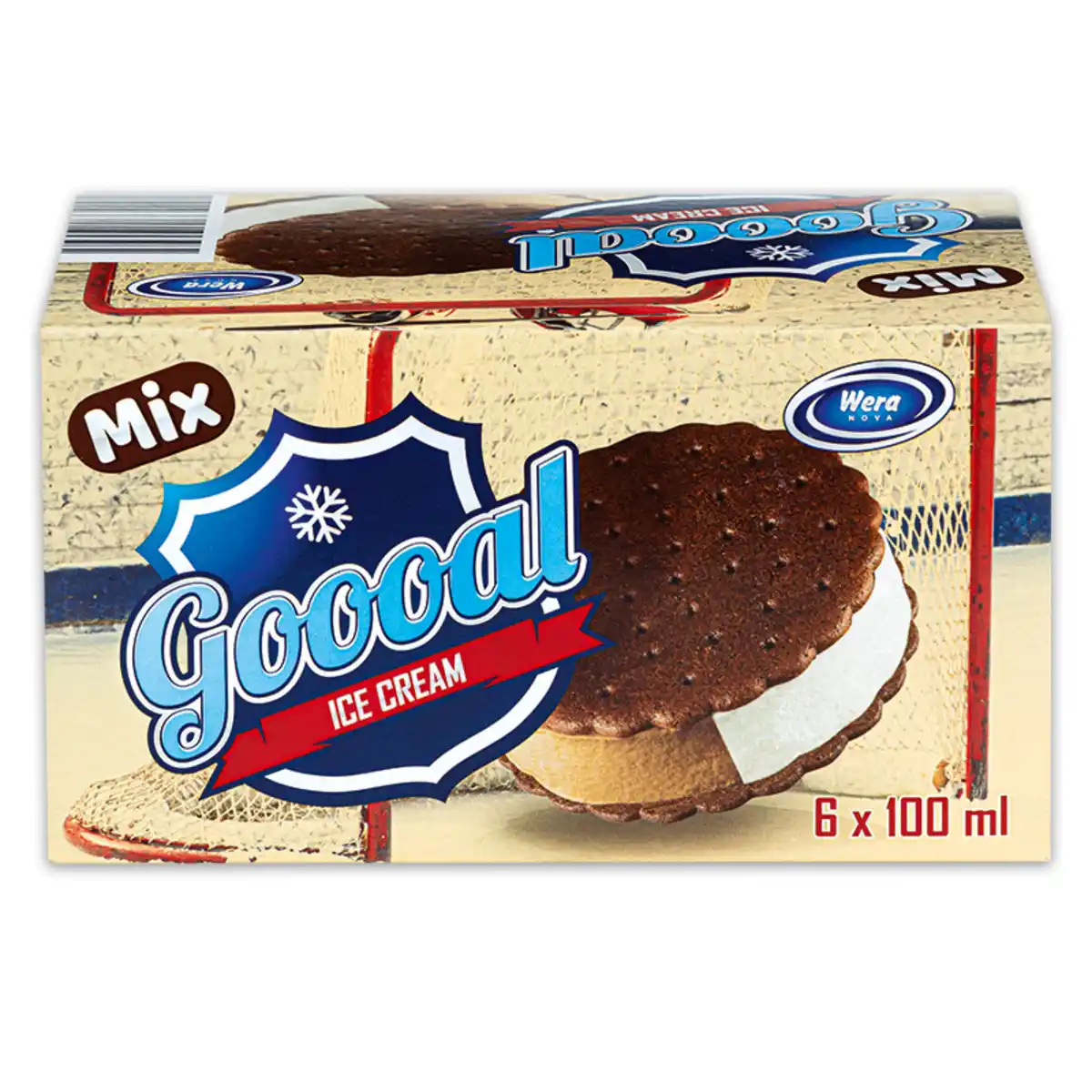 Bild 1 von Wera Goooal Eissandwich Mix