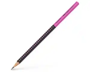 Faber Castell Bleistift Grip 2001 HB Two Tone sw/, pink
