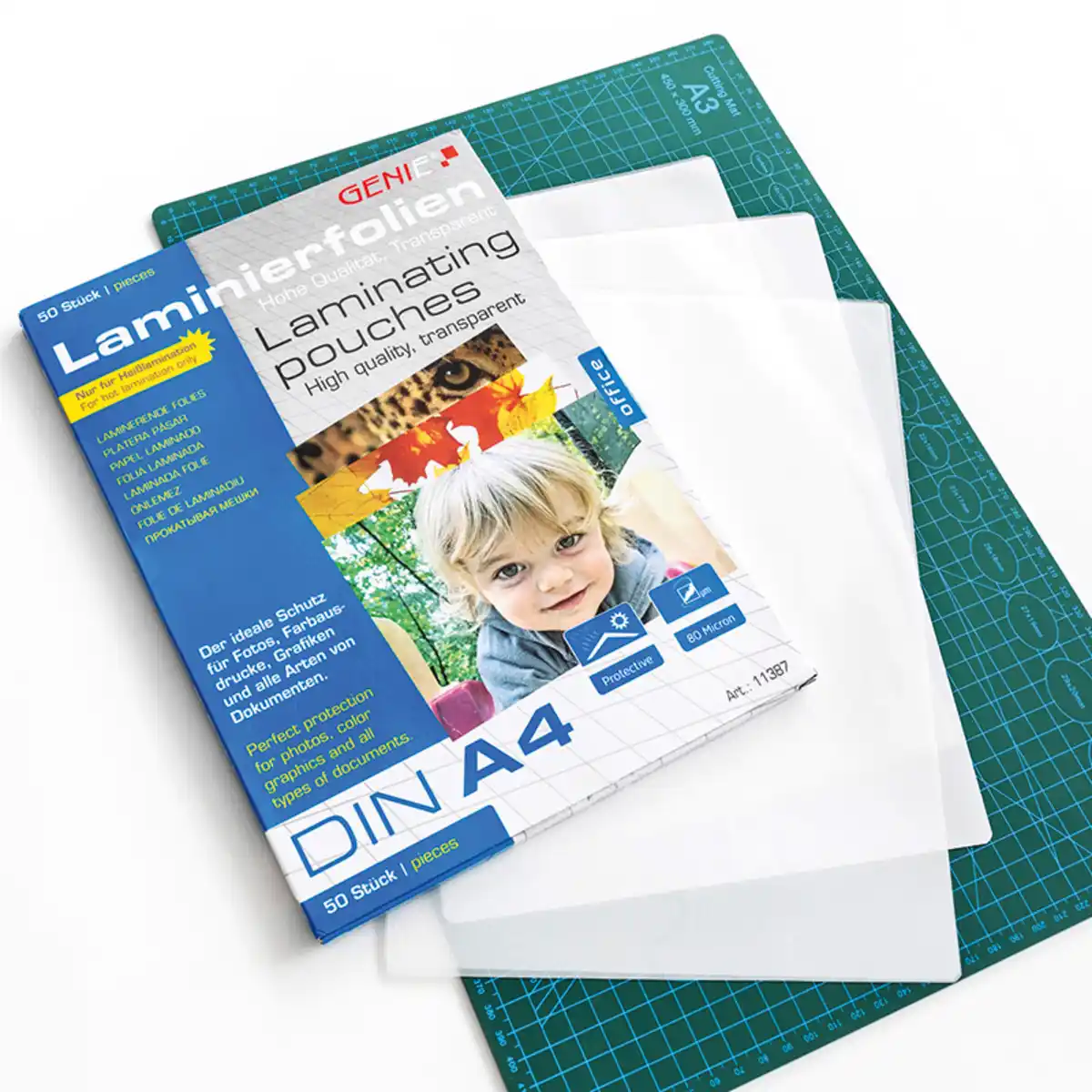 Bild 1 von Genie Laminierfolien DIN A4 50er