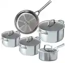 Bild 1 von ZEROSTICK 5-teiliges Topf- und Pfannen-Set Edelstahl