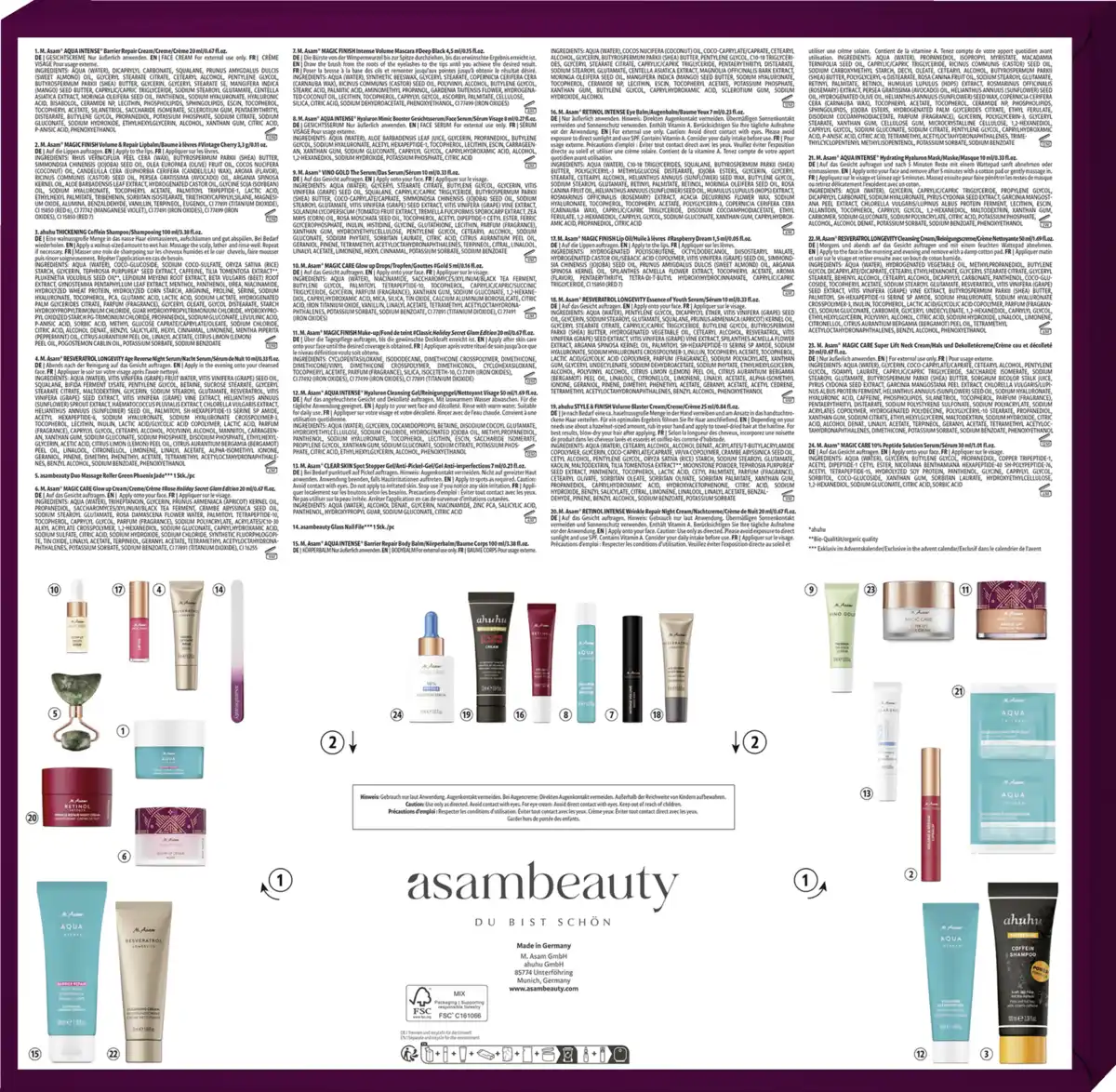 Bild 2 von M. Asam Asambeauty Adventskalender 2026