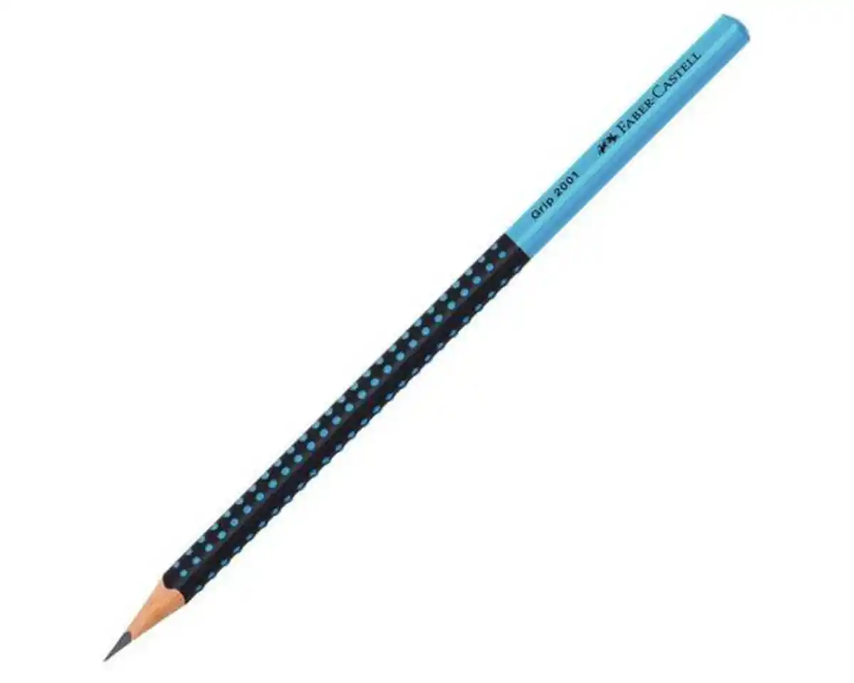 Bild 1 von Faber Castell Bleistift Grip 2001 HB Two Tone sw/, blau