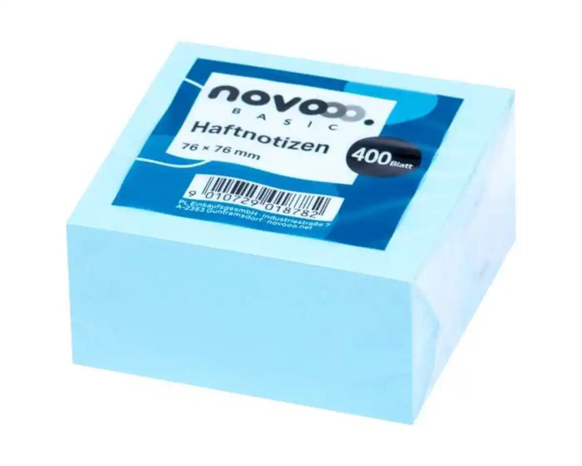 Bild 1 von novooo Haftnotizen, 400 Blatt