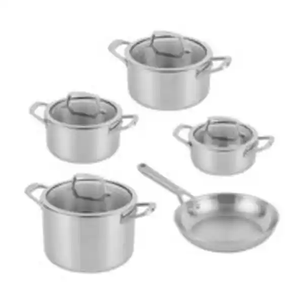 Bild 3 von ZEROSTICK 5-teiliges Topf- und Pfannen-Set Edelstahl