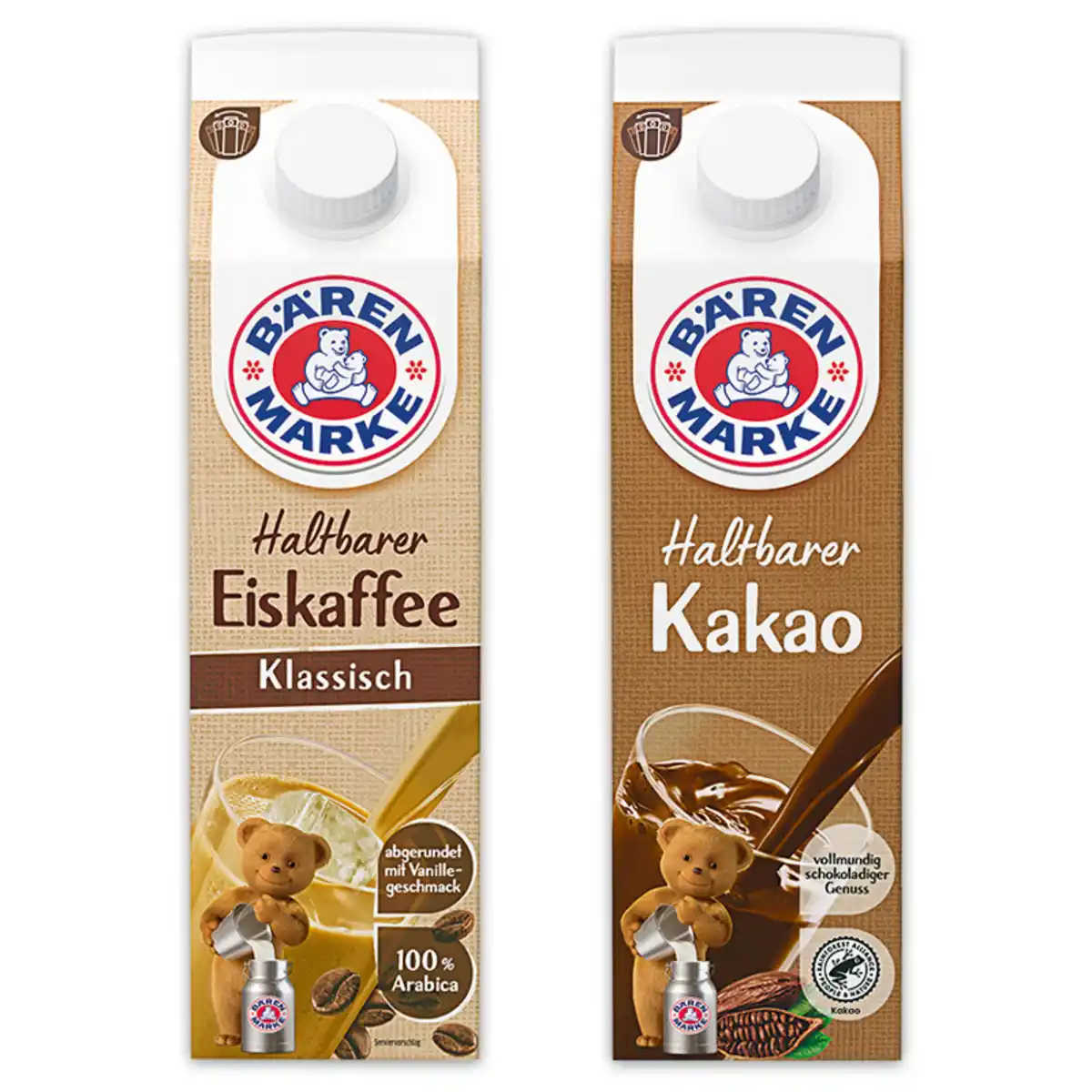 Bild 1 von Bärenmarke Haltbarer Eiskaffee / Kakao