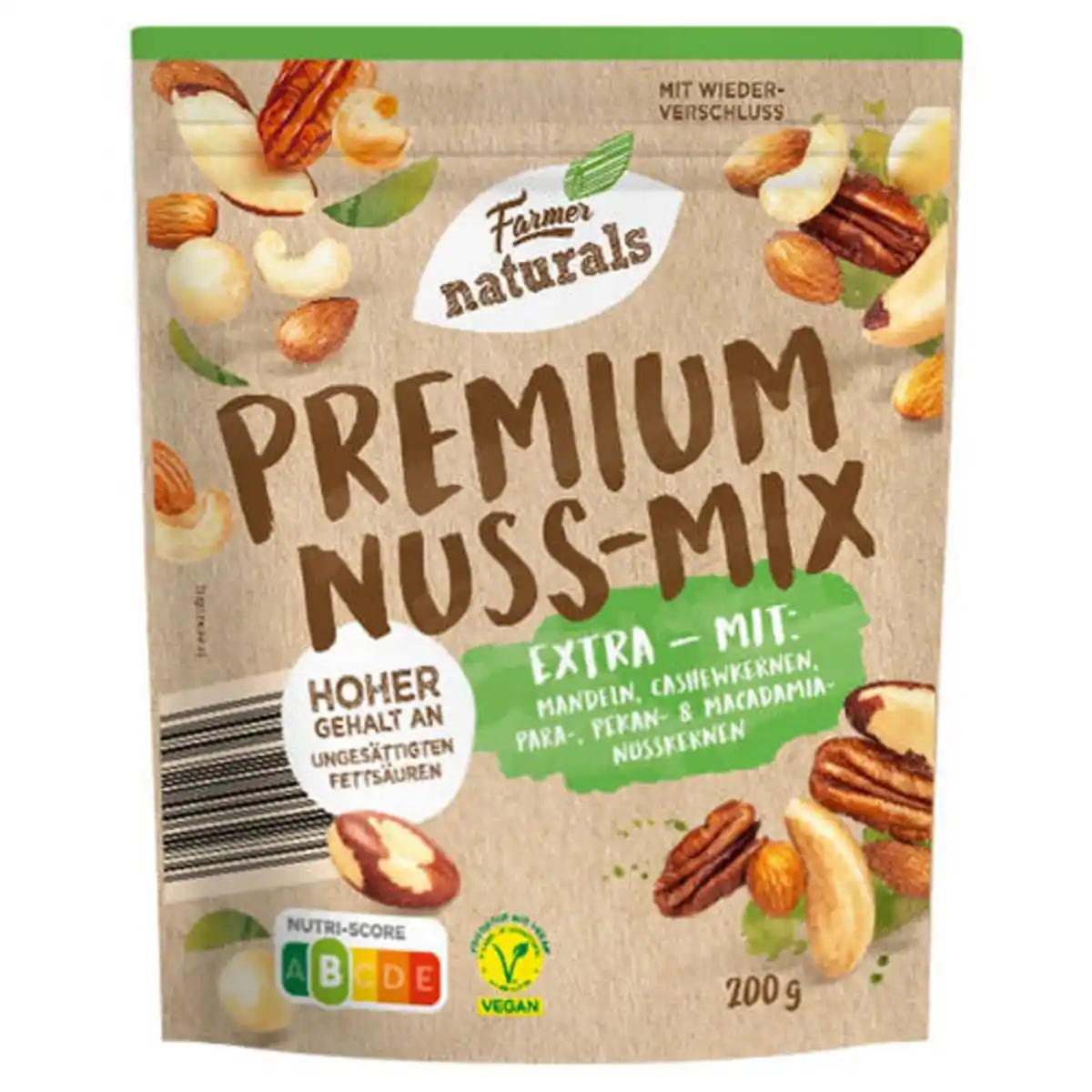 Bild 1 von FARMER NATURALS Premium Nuss-Mix 200 g, Extra