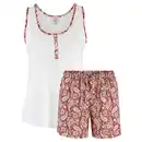 Bild 1 von UP2FASHION WOMEN Damen Pyjama, Weiß, S 36/38