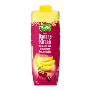 TRIMM Banane-Kirsch-Getränk